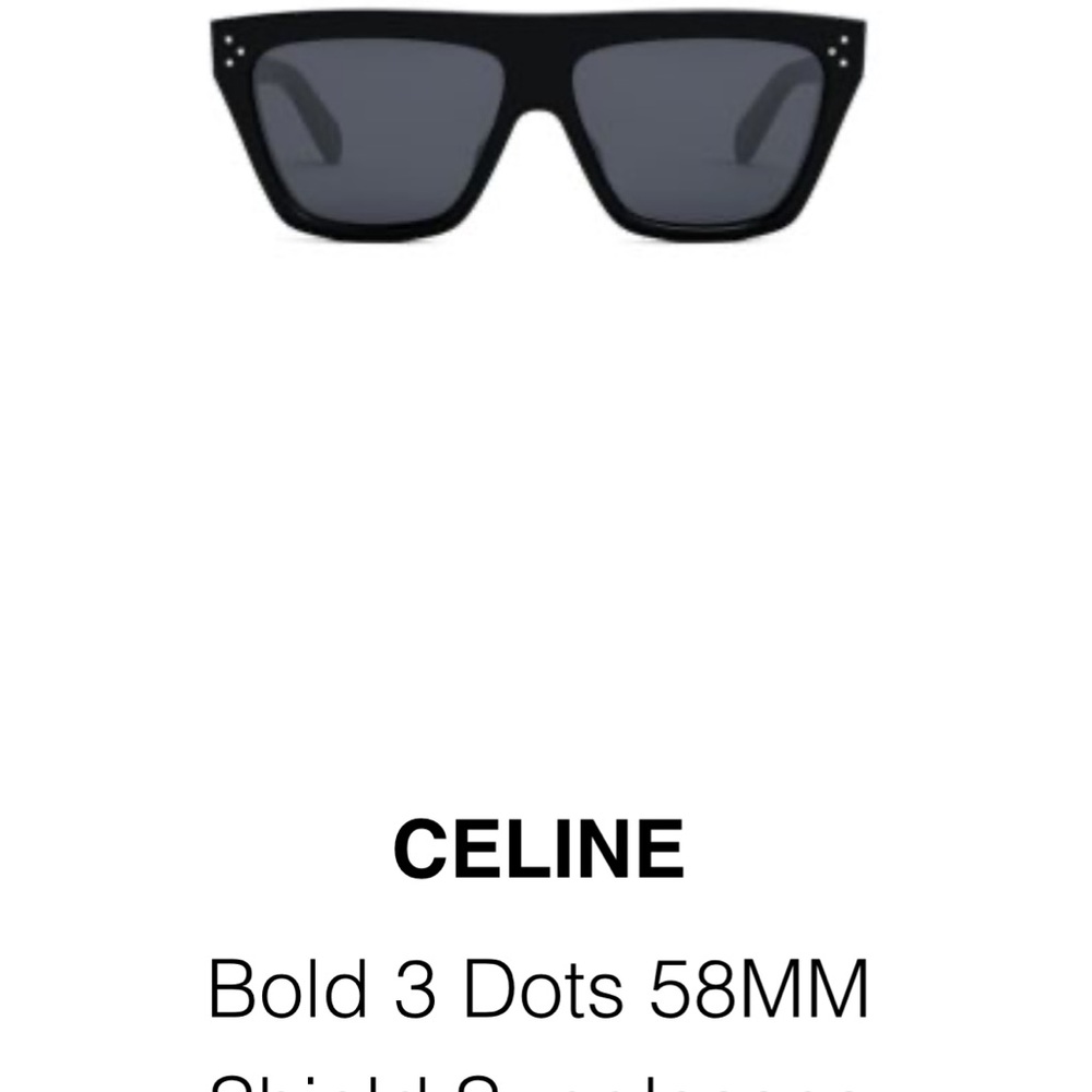 Celine Black Sunglasses
